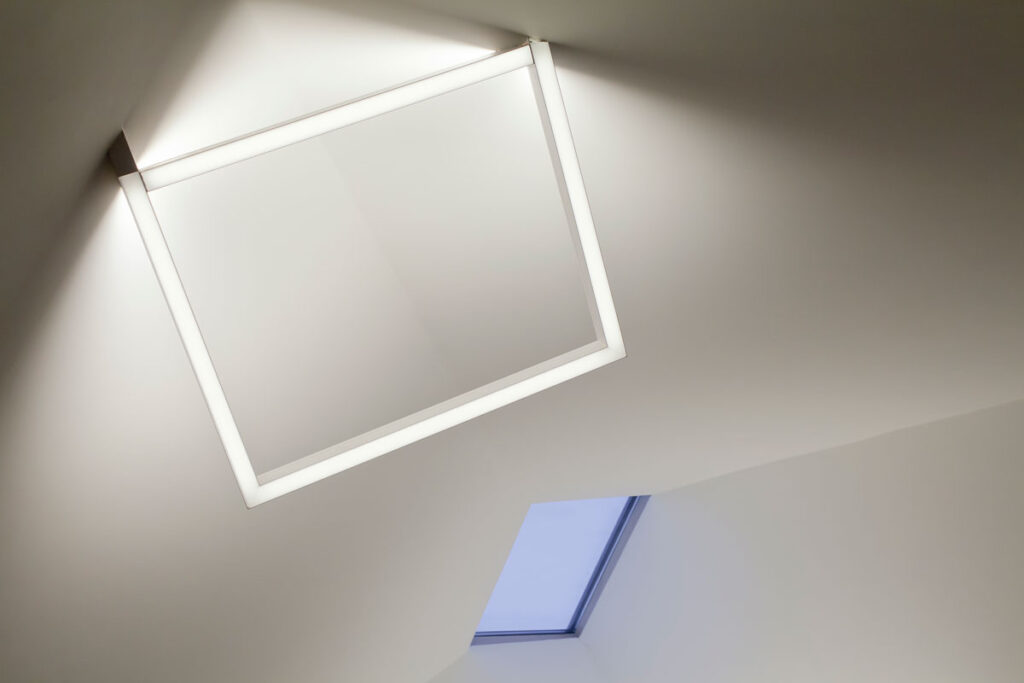 Licht in architecturale woning