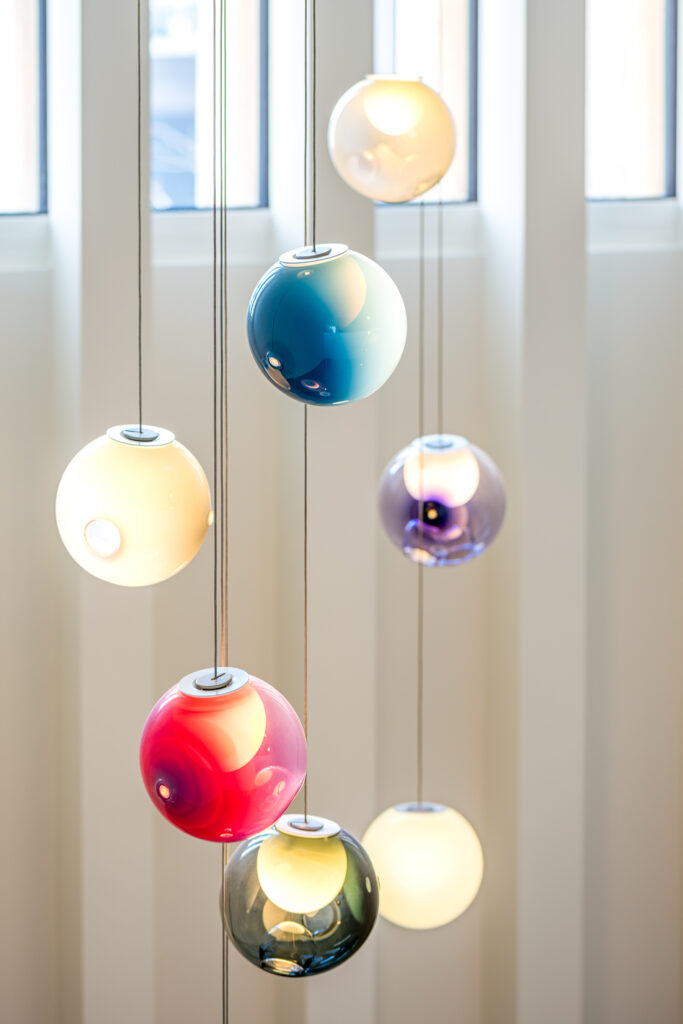lichtontwerp met glas