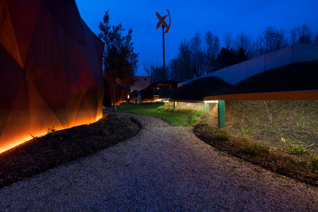 Lichtontwerp voor tuin door Lichthuis